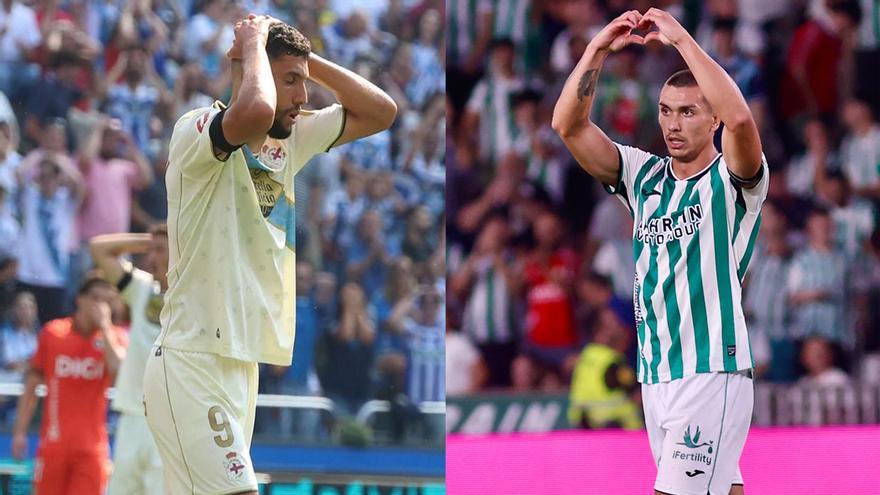 Zaka y Fuentes: dos caminos hacia el gol en el Deportivo y el Córdoba CF