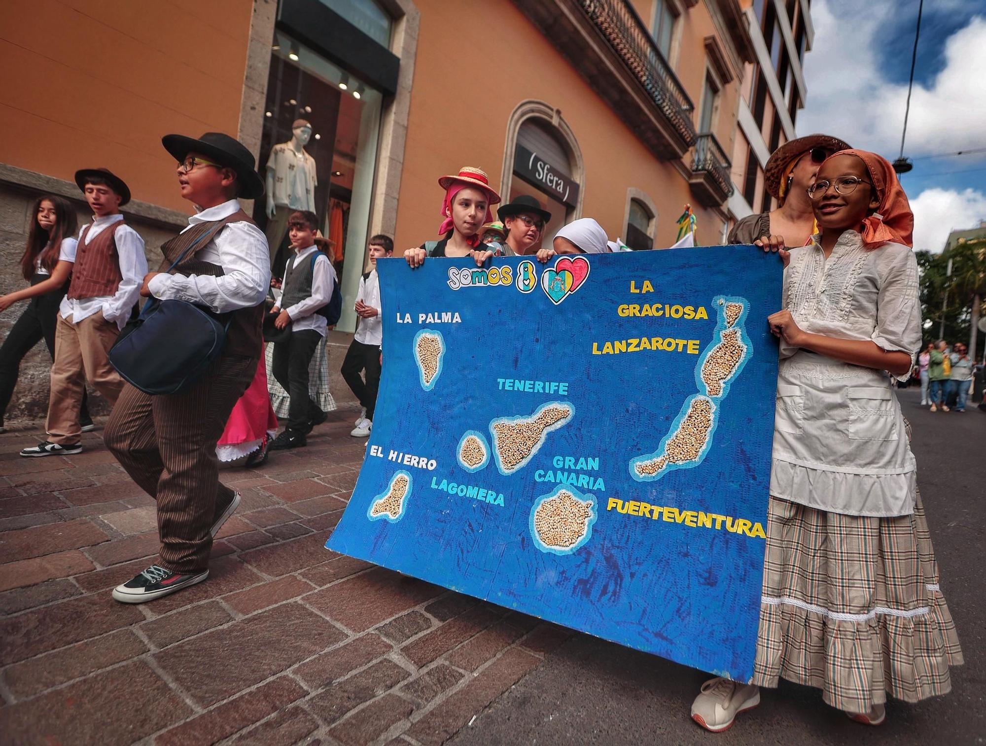 Primera romería escolar de Santa Cruz