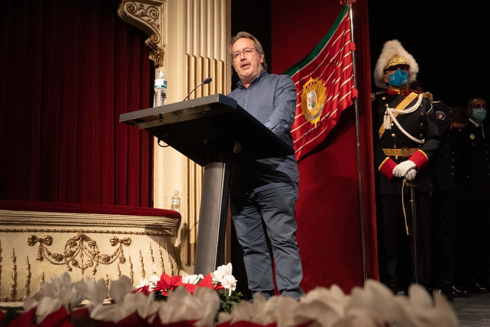 El alcalde, Francisco Guarido, durante su discurso.jpg