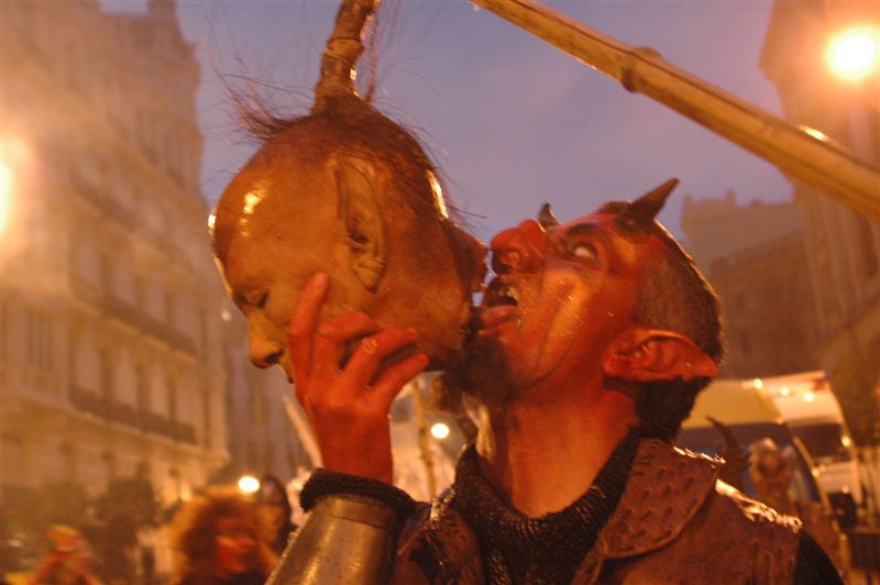 Edición de 2008 de la Feria Medieval de Ibiza.