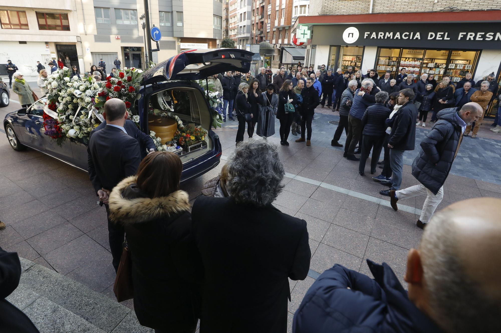 EN IMÁGENES: Así fue el emotivo funeral por Pelayo Novo en Oviedo