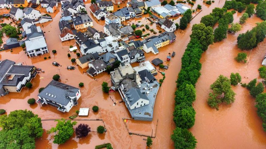 Inundaciones en Kordel, Alemania, el pasado mes de julio