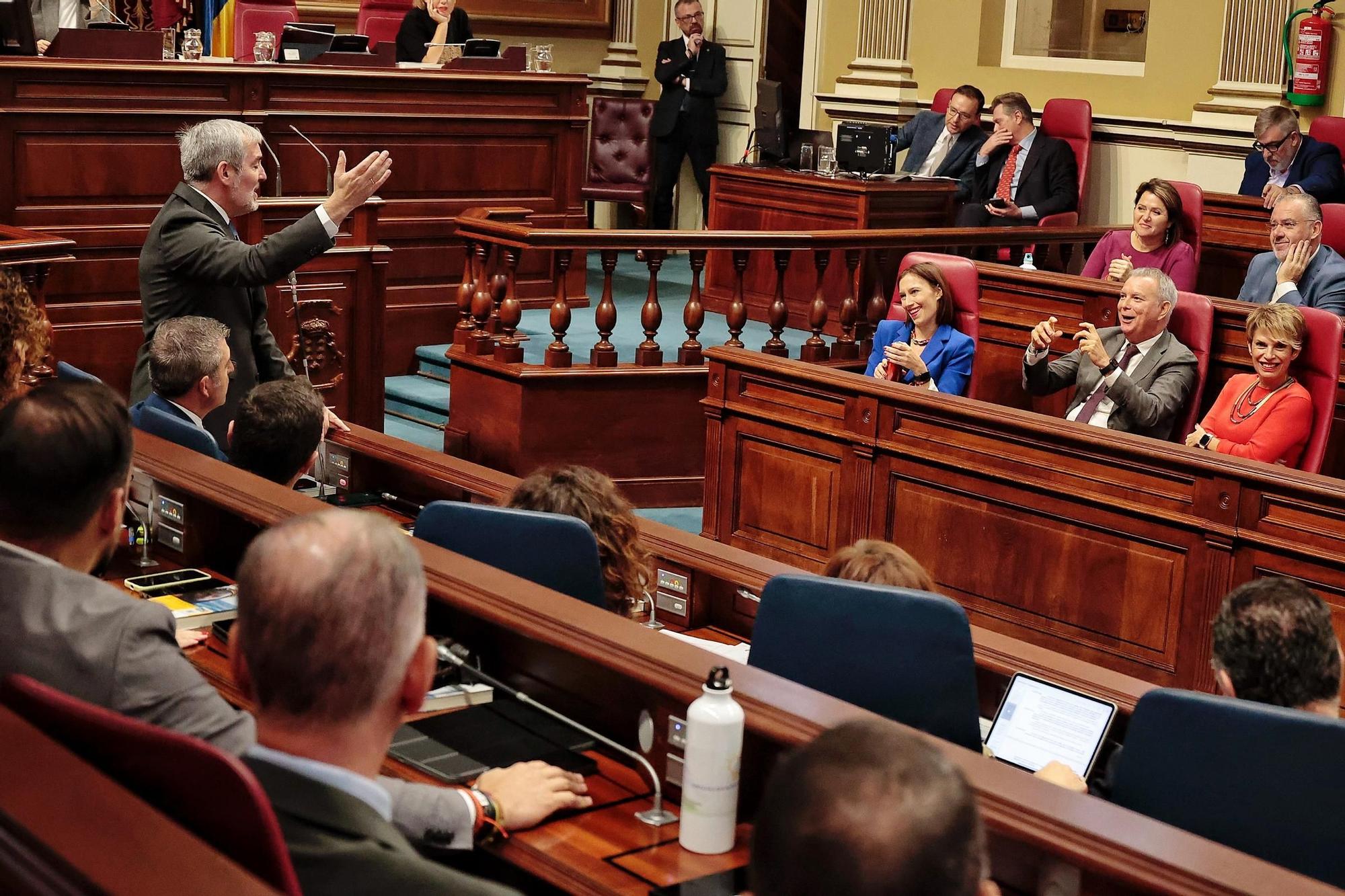 Pleno del Parlamento de Canarias