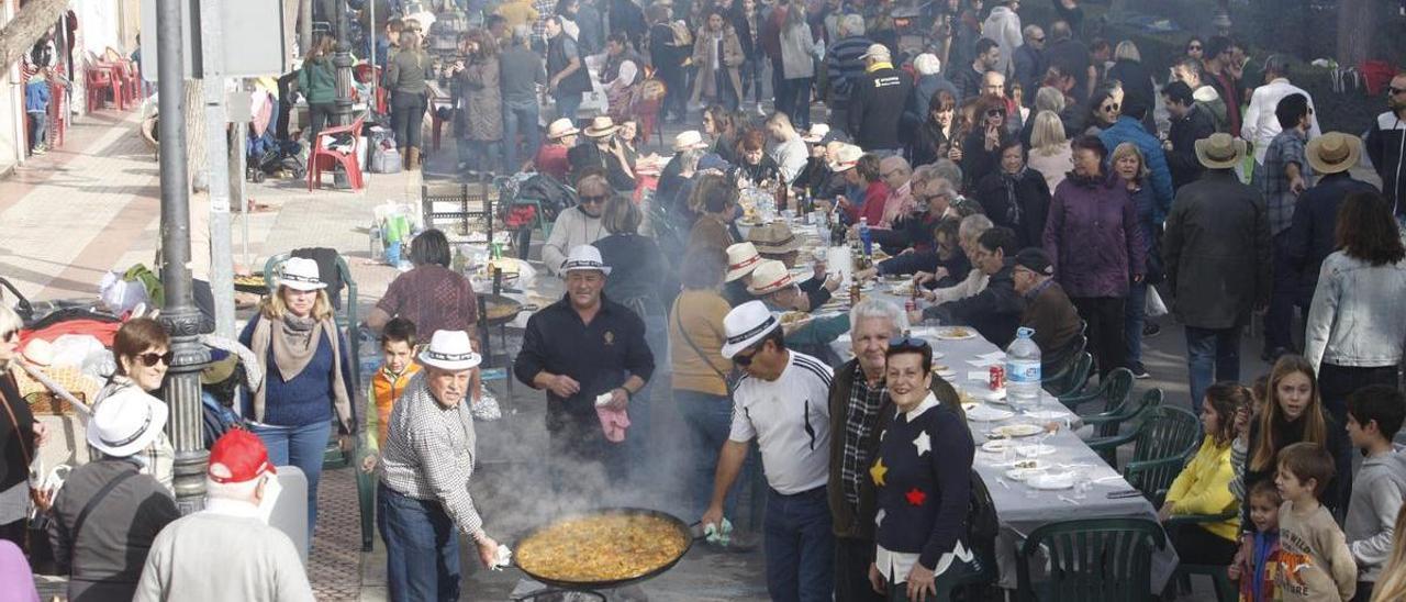 Imagen del último Día de las Paellas en Benicàssim, el 24 de enero del 2020.