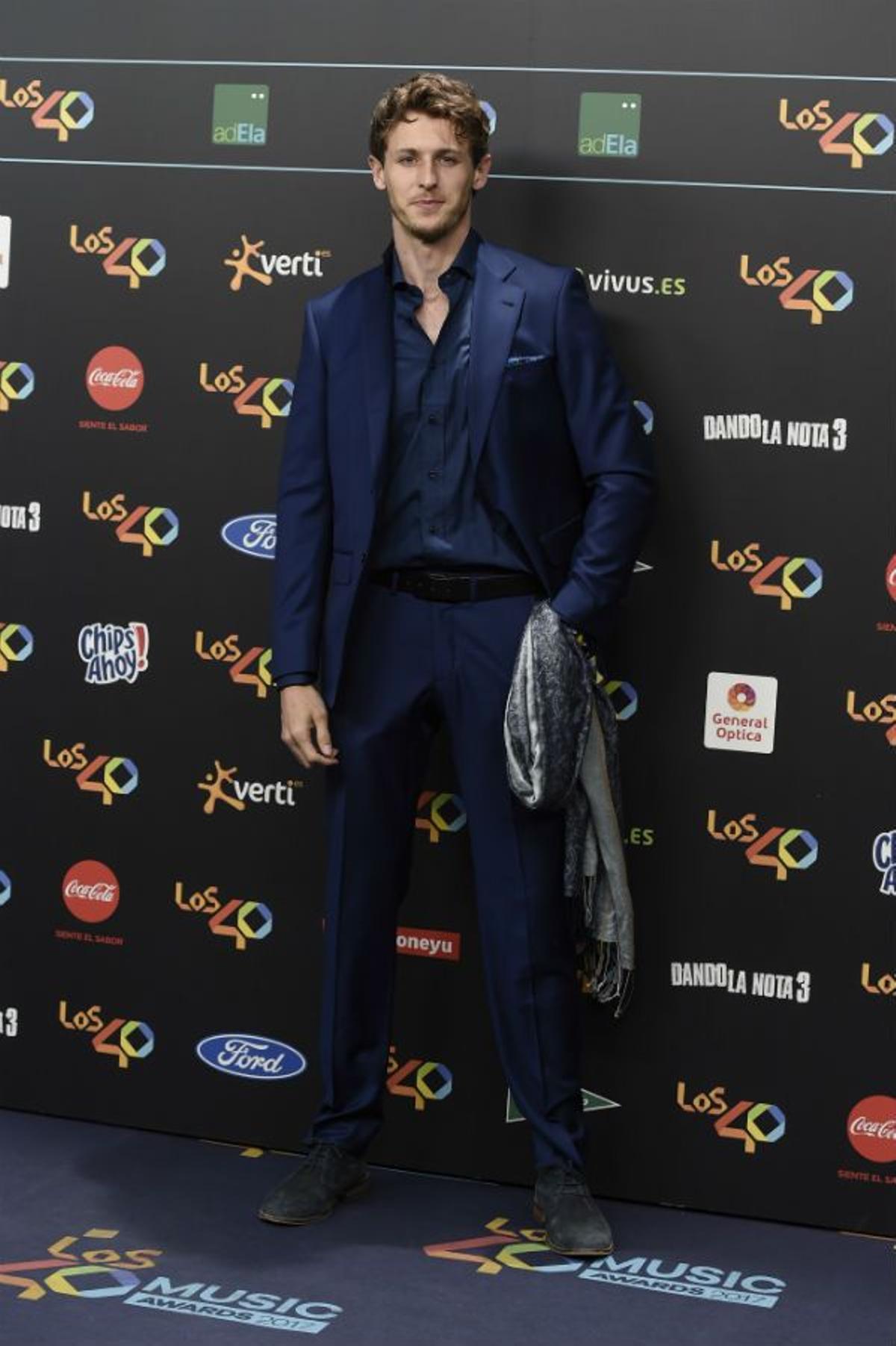 Nicolás Coronado en Los 40 Music Awards 2017