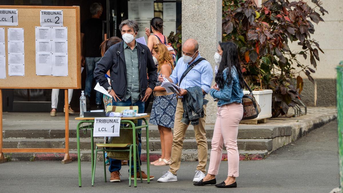 Jornada del domingo de las oposiciones de Educación