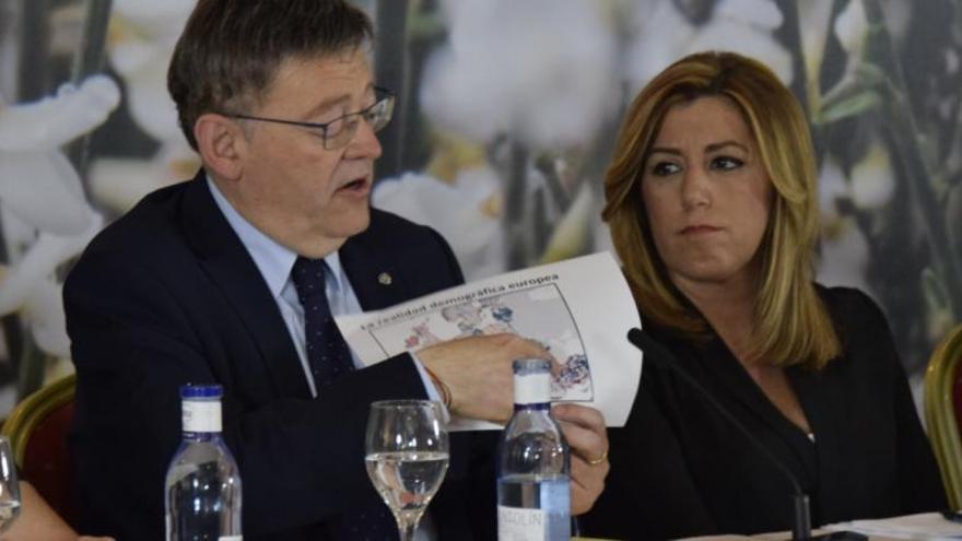 Ximo Puig y Susana Díaz