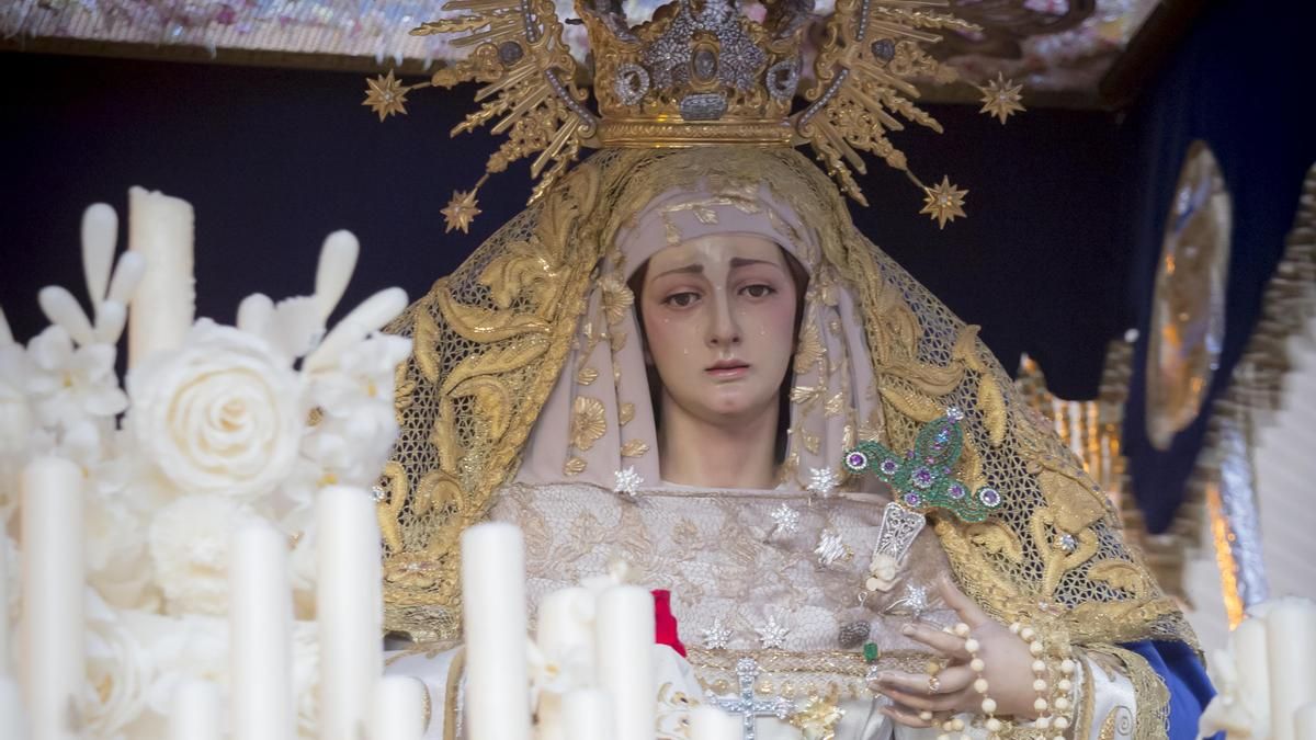 Procesión de La Humildad, en Zaragoza.