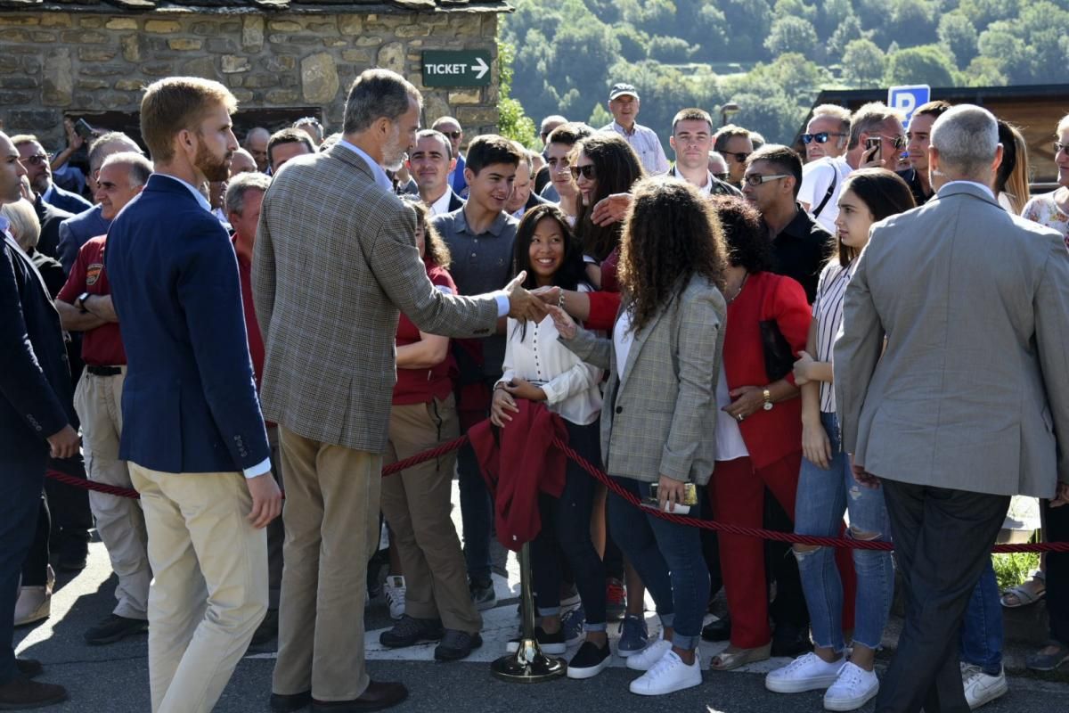 El Rey en el Centenario de Ordesa