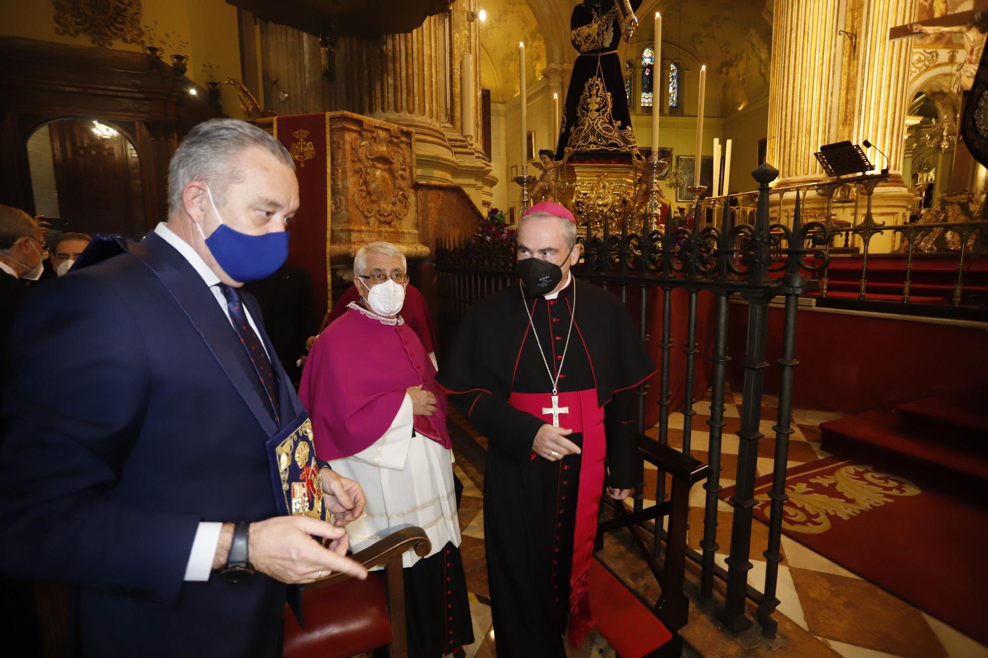 Acto de liberación de tres presos por El Rico en la Catedral