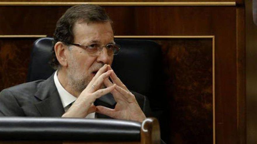 Rajoy, de perfil