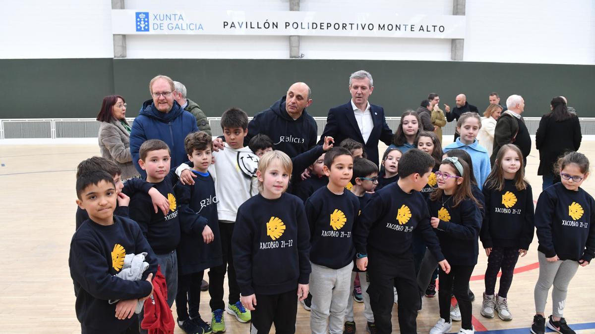 El pabellón de Monte Alto estrena mejoras