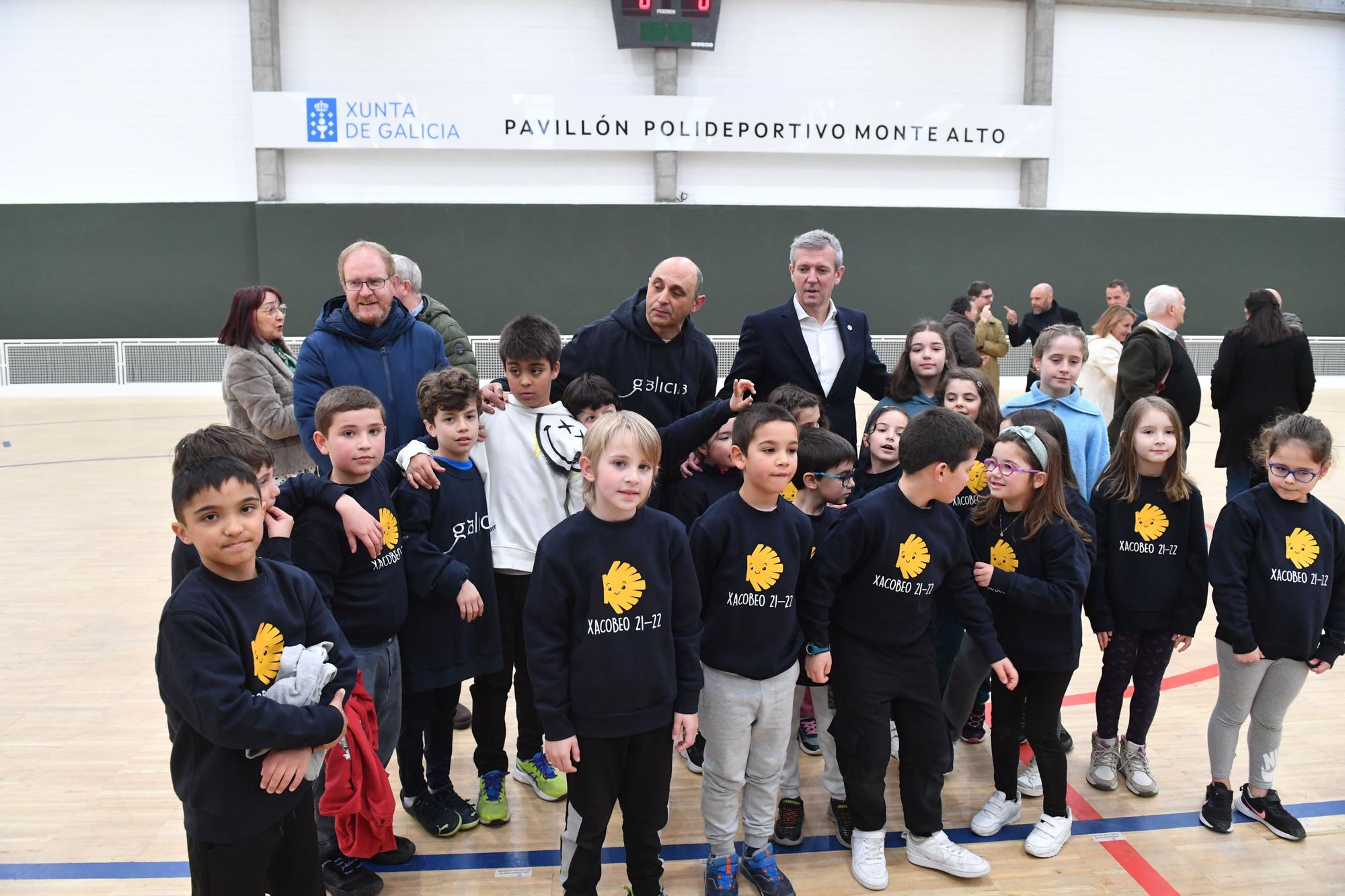 El pabellón de Monte Alto estrena mejoras