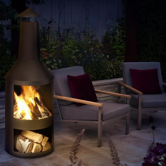 Chimenea exterior de Amazon