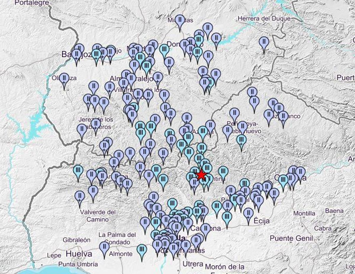 Sentido en Córdoba esta madrugada un terremoto de 4,1 con epicentro en Sevilla