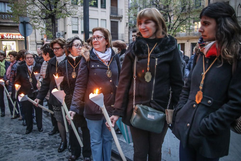 Procesión del Vía Crucis en Alcoy