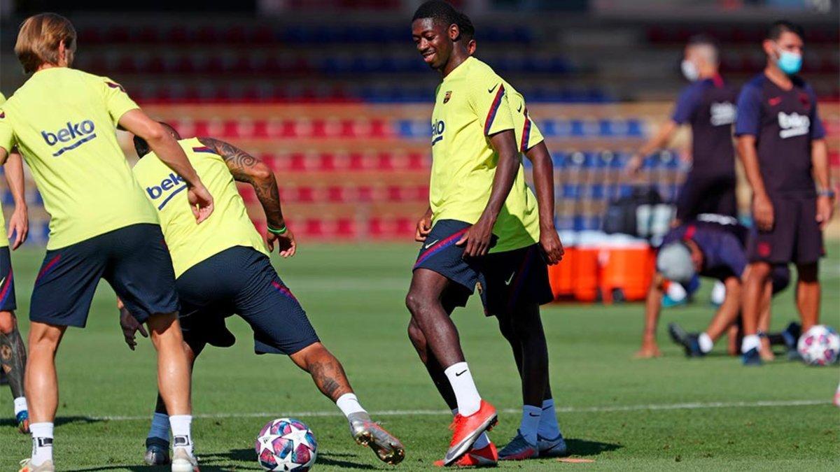 Dembelé quiere entrar en la convocatoria