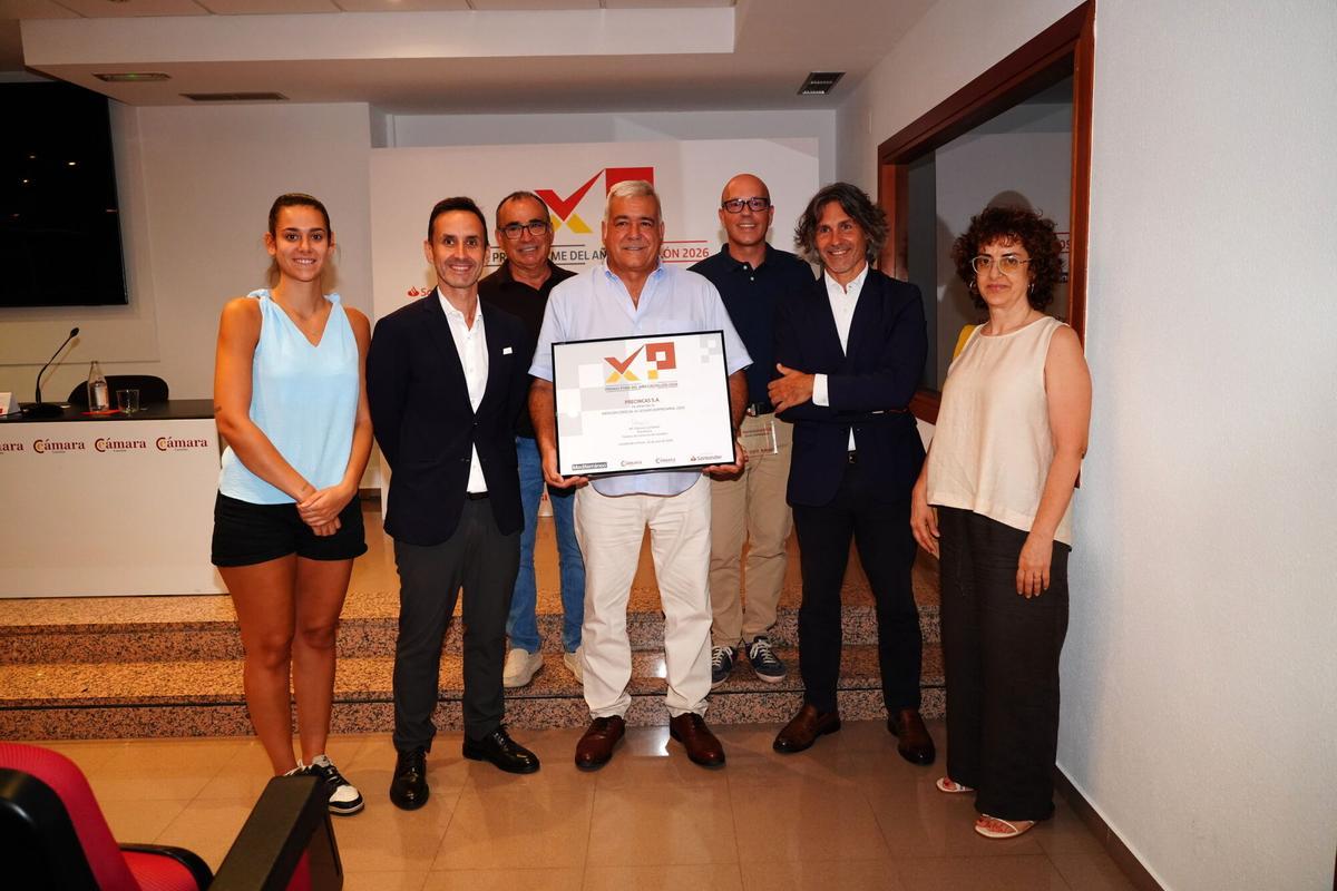 Entrega de los premios Pyme del Año