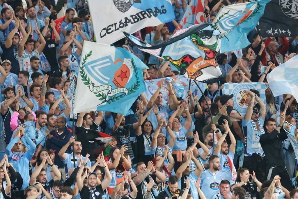 Las imágenes del Celta-PAOK