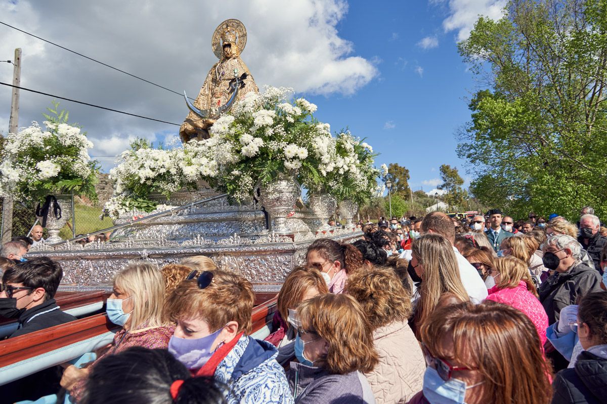 Bajada de la Virgen de la Montaña, patrona de Cáceres