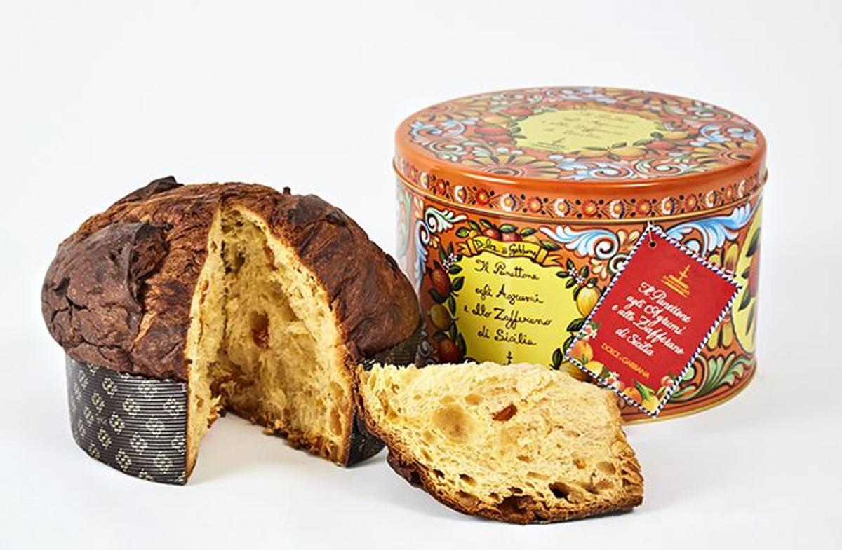 Panettone de la colección de Dolce &amp; Gabbana para los grandes almacenes Rinascente