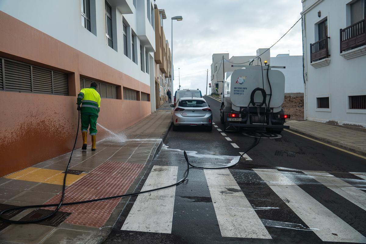 Actuación en el Plan Integral de Limpieza de  Arrecife.