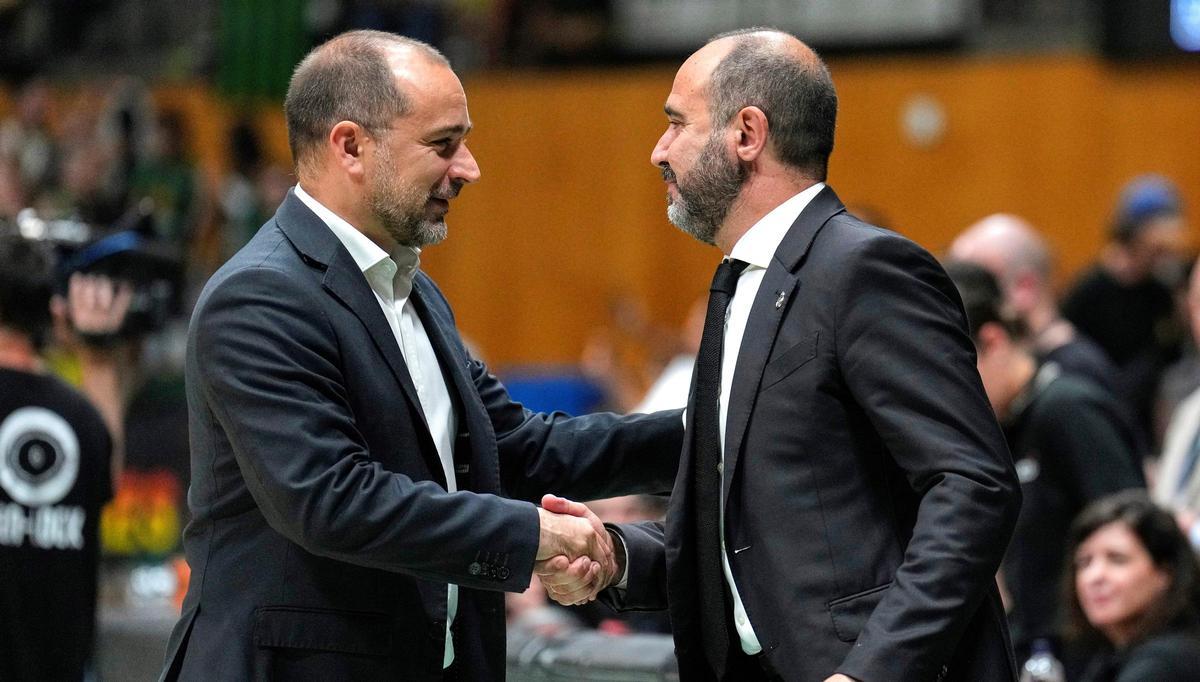 Duran felicita a Mateo tras el pase a la final de los blancos