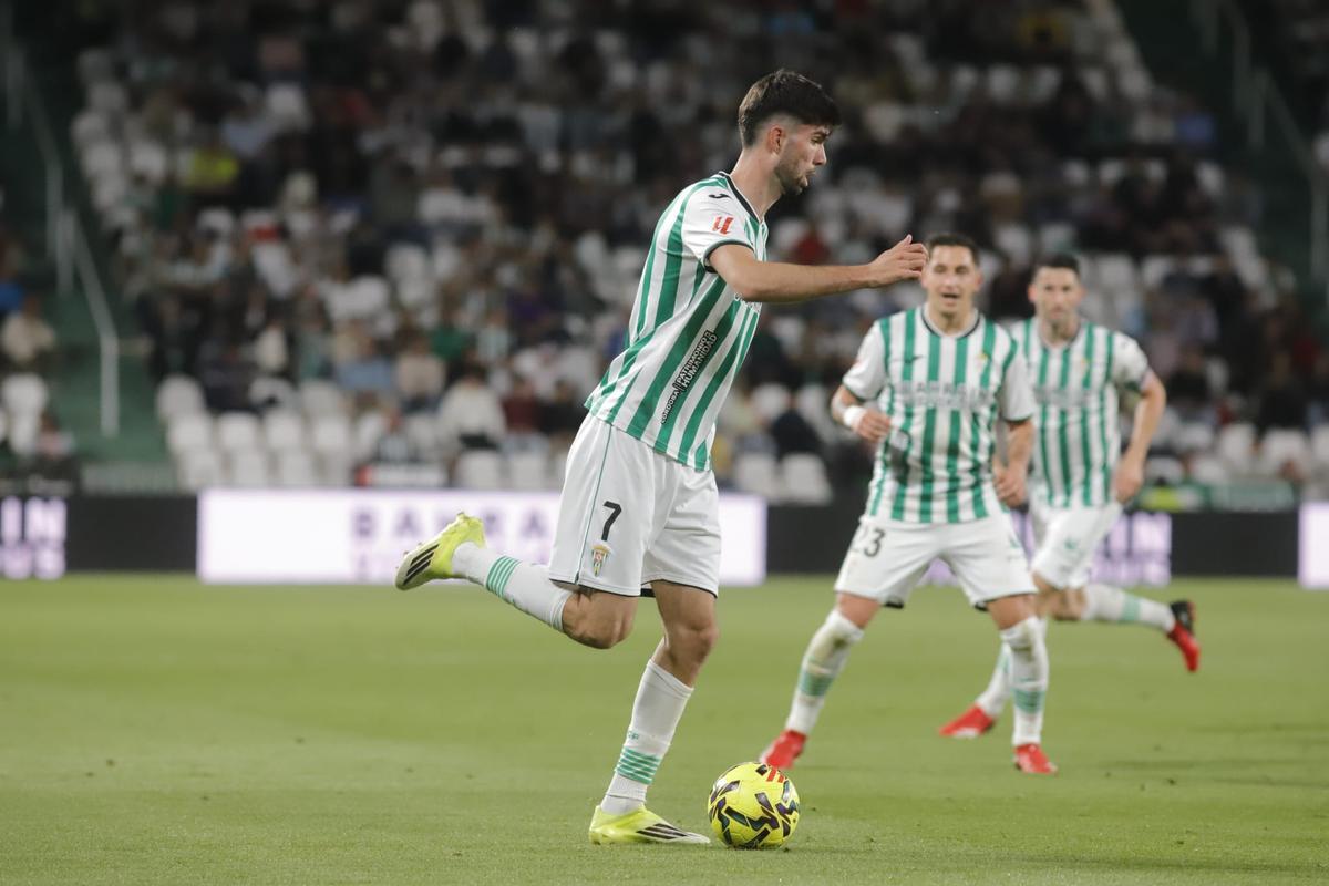 Theo Zidane en el encuentro ante el Mirandés el pasado viernes.