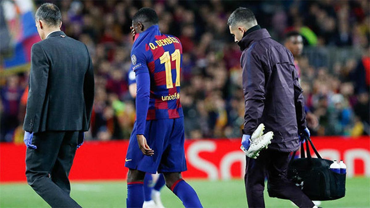 Jugadores de cristal: Dembélé, la fragilidad del 'Mosquito'