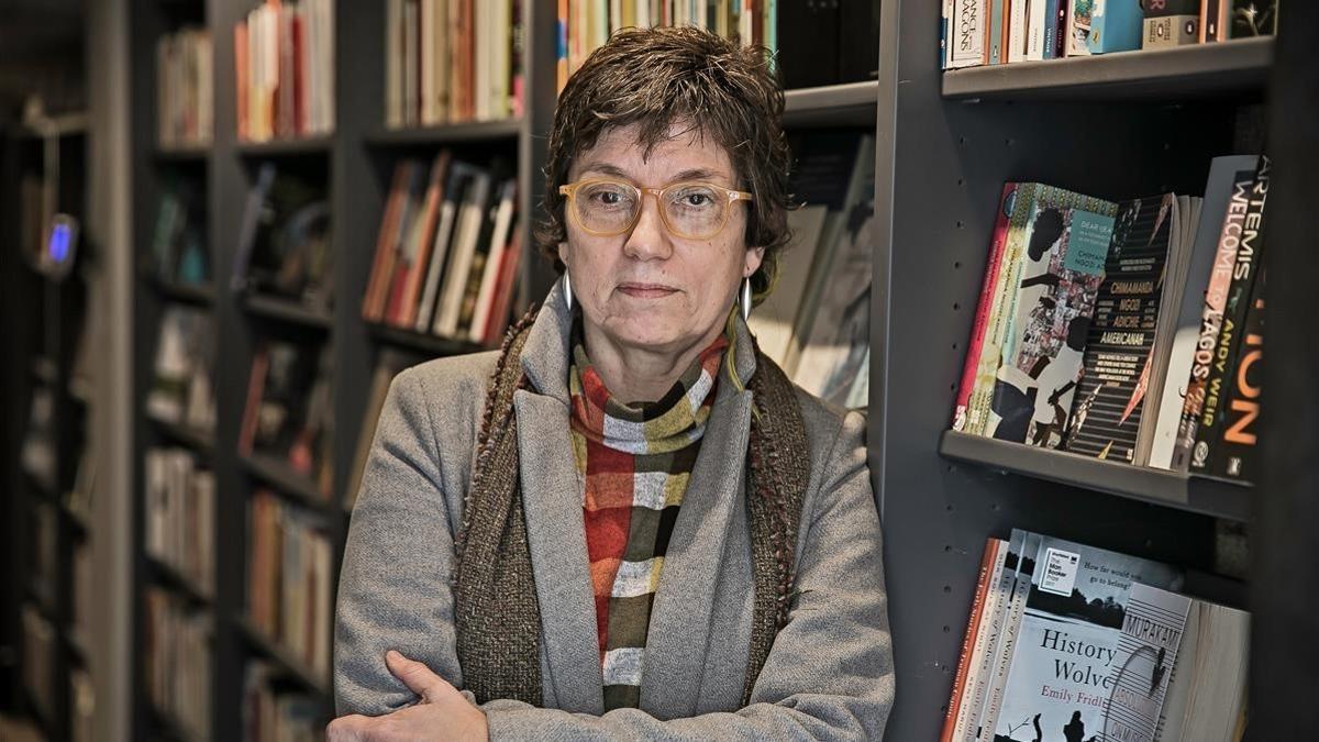 Antònia Carré-Pons, que publica el volumen de relatos sobre la vejez 'Com s'esbrava la mala llet'.