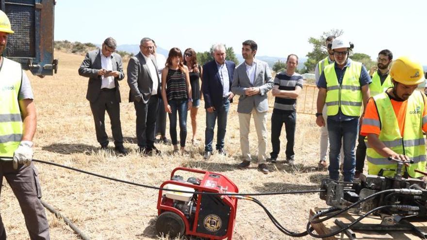 La fibra òptica s&#039;estén pel Berguedà i arriba ja a Casserres