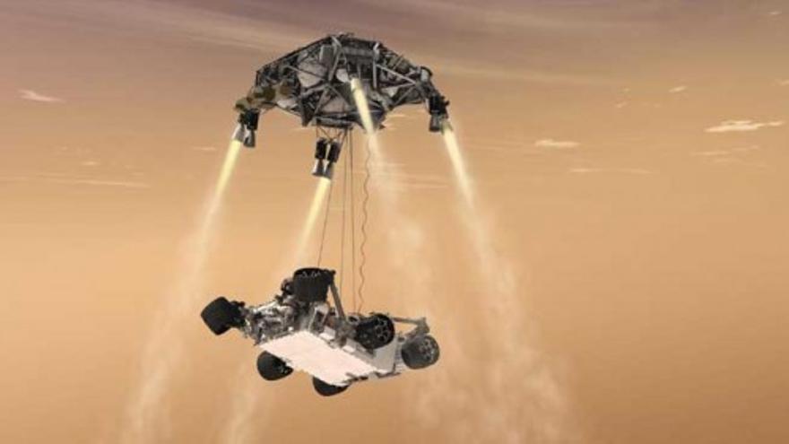 Todo listo para que 'Curiosity' aterrice en Marte