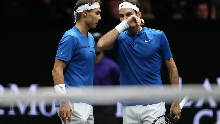 Nadal y Federer jugarán juntos este viernes en el adiós del suizo al tenis profesional