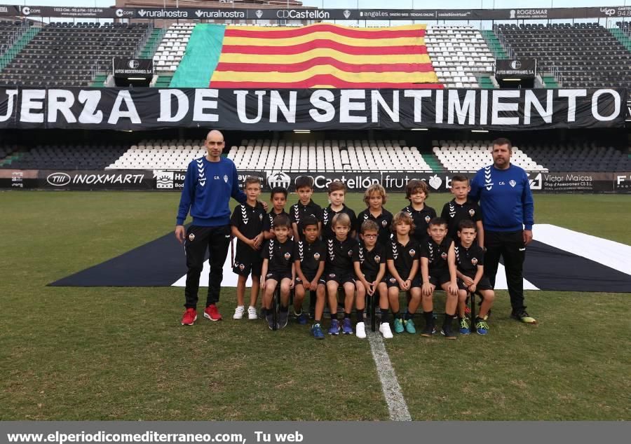 Presentación del fútbol base del CD Castellón 2018-19