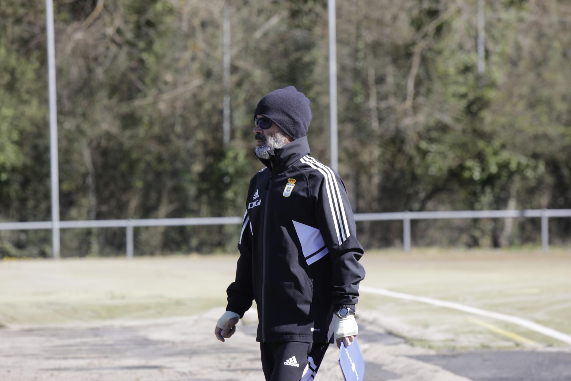 EN IMÁGENES: el entrenamiento del Oviedo