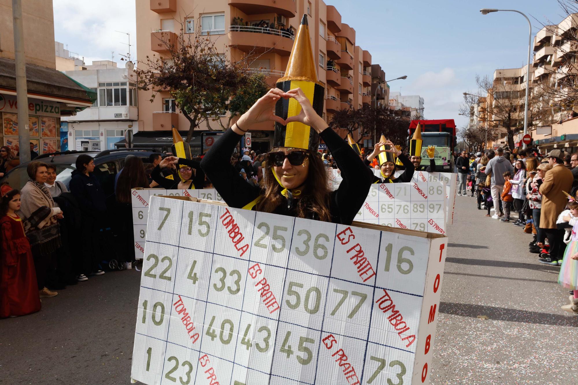 Todas las imágenes de la rúa del Carnaval de Ibiza 2023