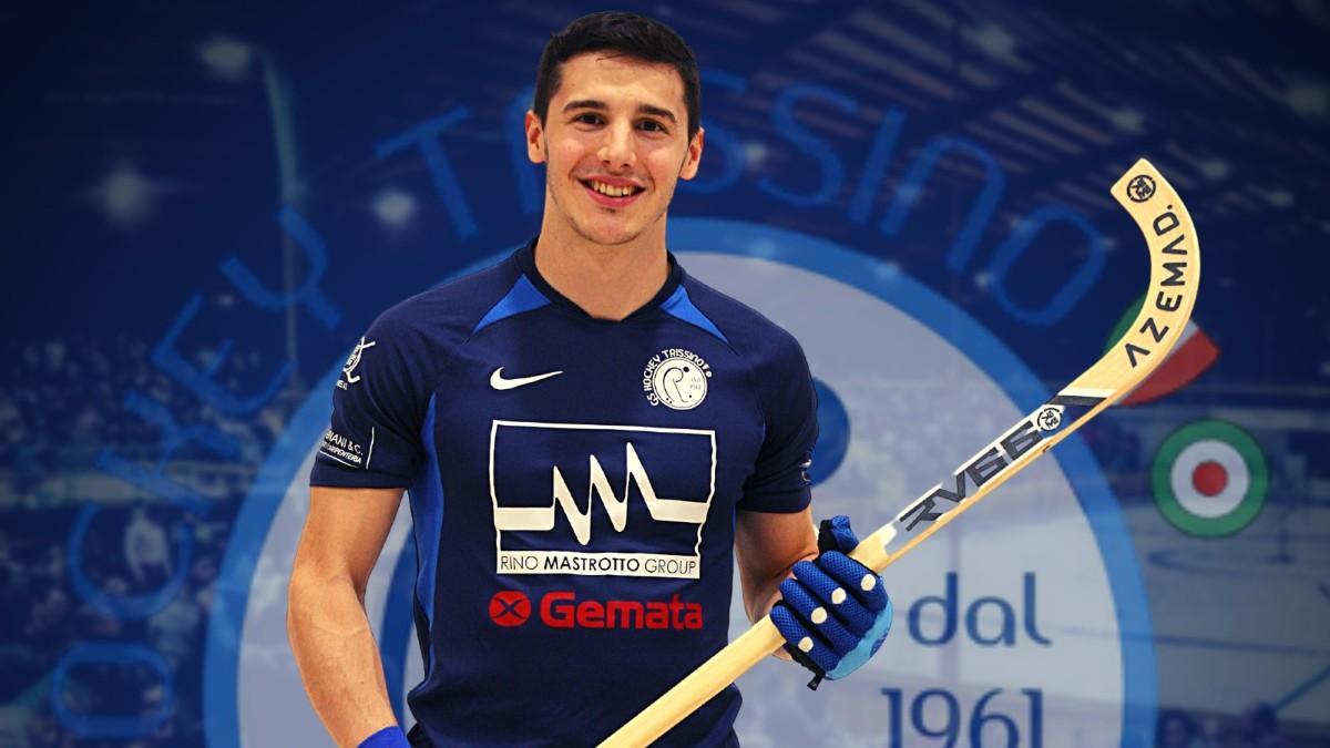 Davide Gavioli, con el Trissino