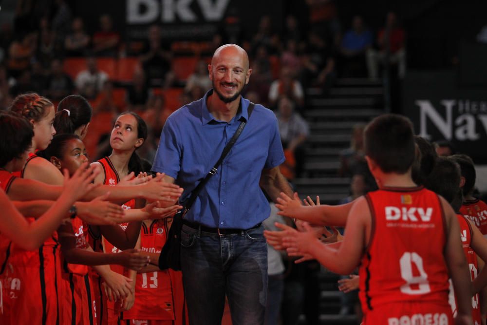 Todas las imágenes de la emotiva presentación del Valencia Basket 2016/17