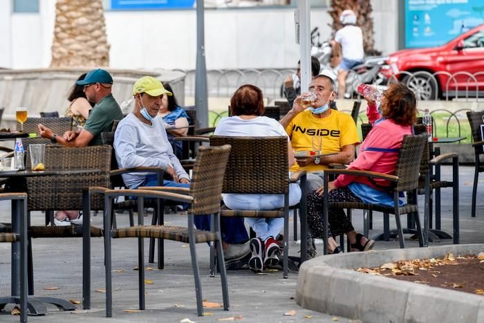 Primer sábado de la fase 1 en la capital