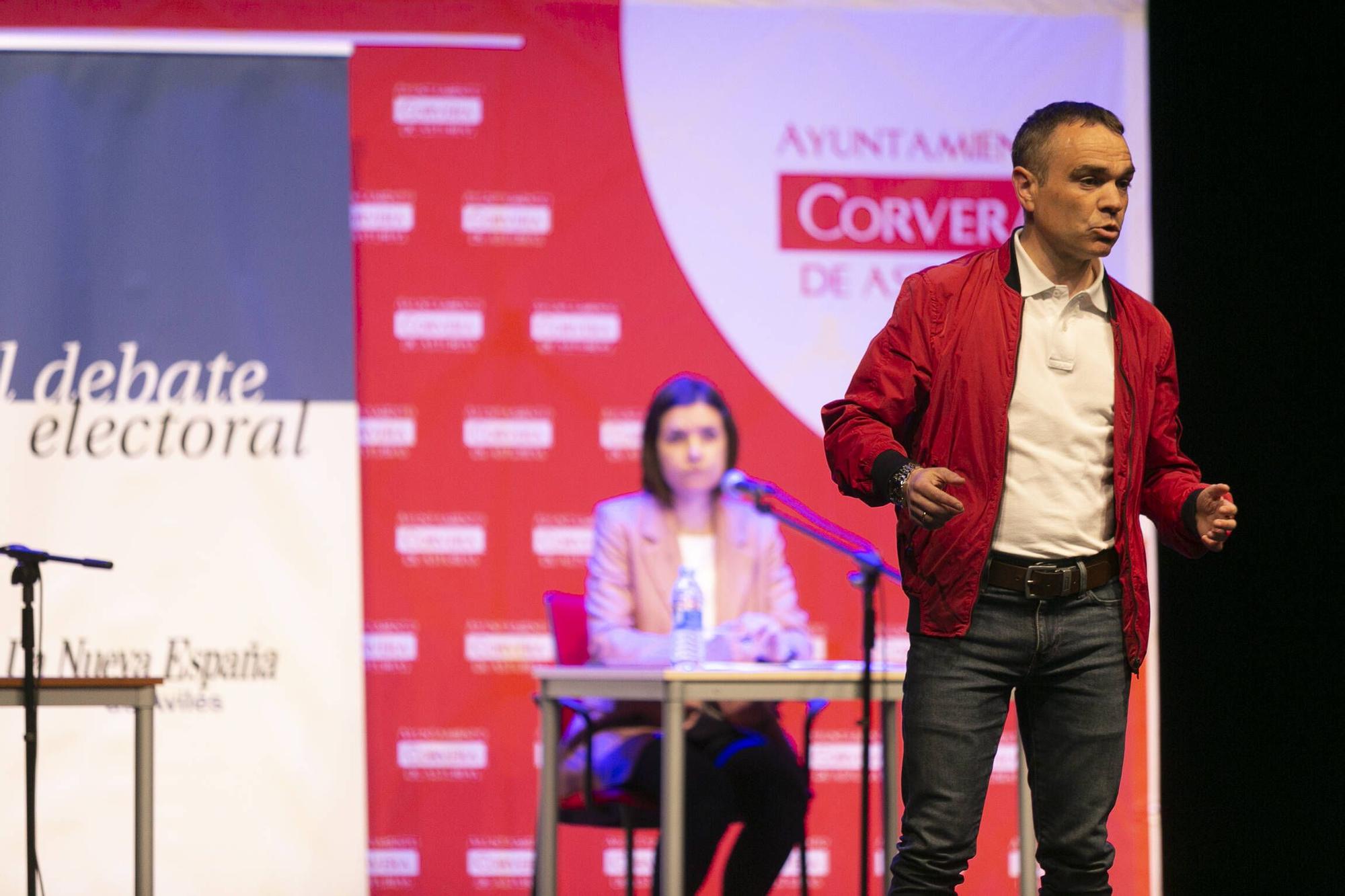 EN IMÁGENES, el debate electoral organizado por LA NUEVA ESPAÑA en Corvera