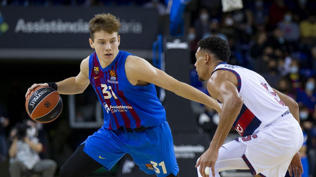 Jokubaitis quiere lograr su primer gran título europeo con el Barça