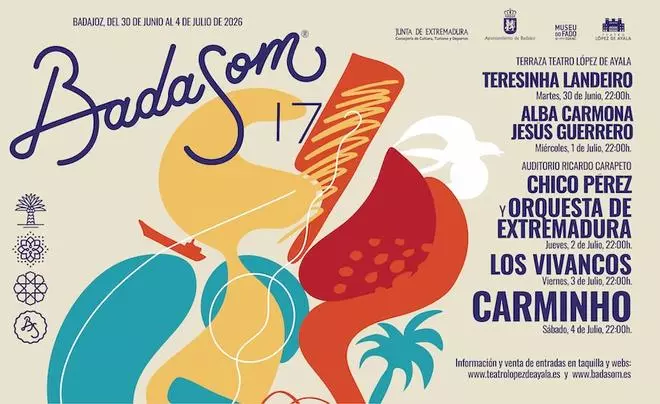Badasom estrena esta semana en Badajoz cinco noches de música con alma ibérica