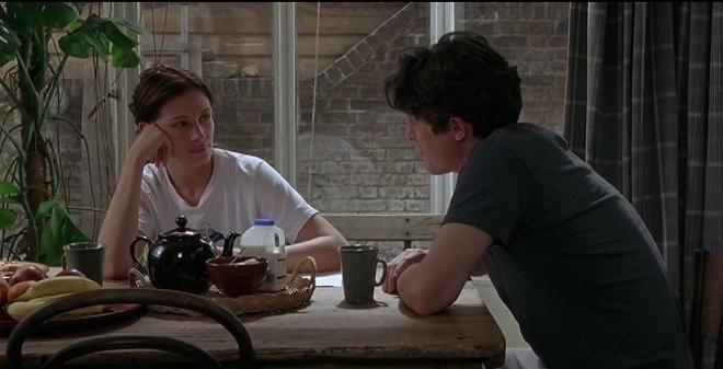 Julia Roberts y Hugh Grant en la película 'Notting Hill'