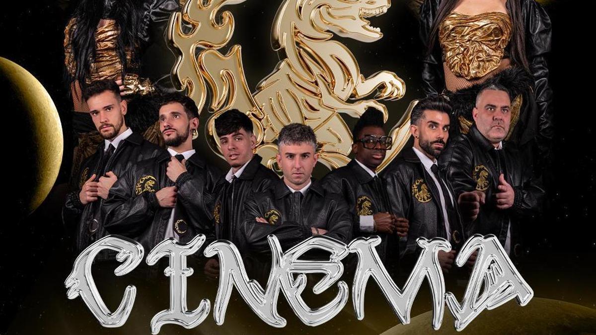 Los integrantes de la orquesta en su afiche oficial del 2026