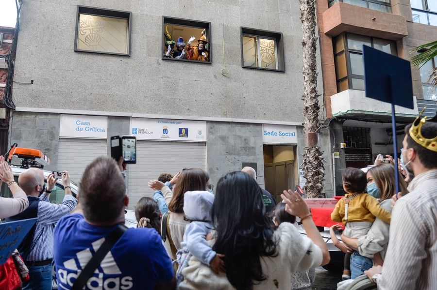 Caravana de los Reyes Magos en la capital grancanaria