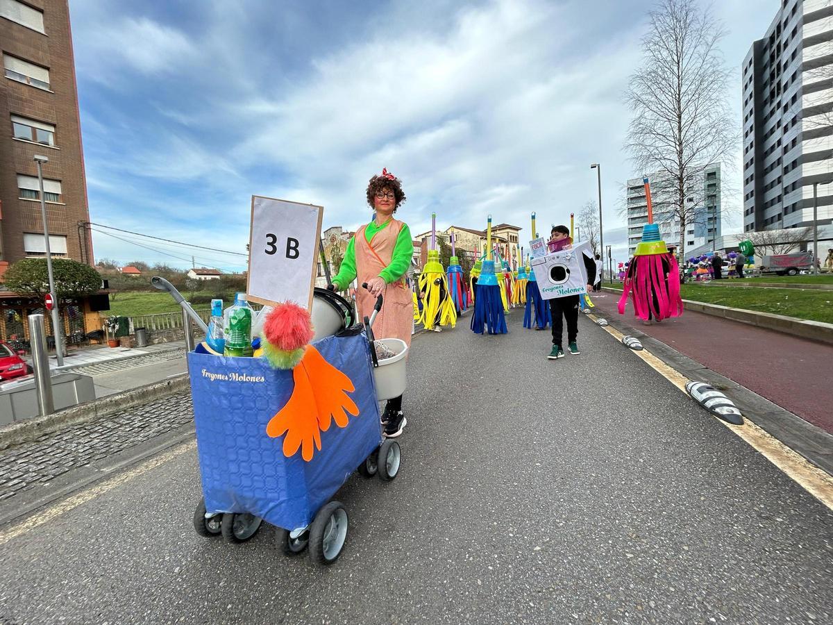 EN IMÁGENES: Así fue el desfile de carnaval en Pola de Siero