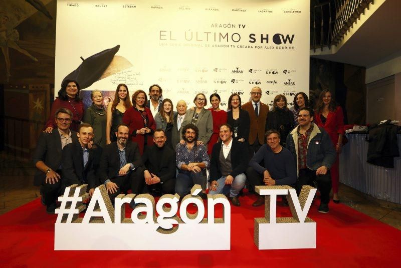 Preestreno de la serie de Aragón TV, 'El último show'