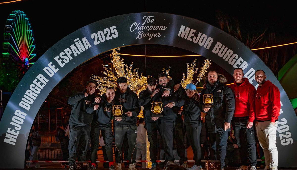 Los tres restaurantes ganadores de The Champions Burger.