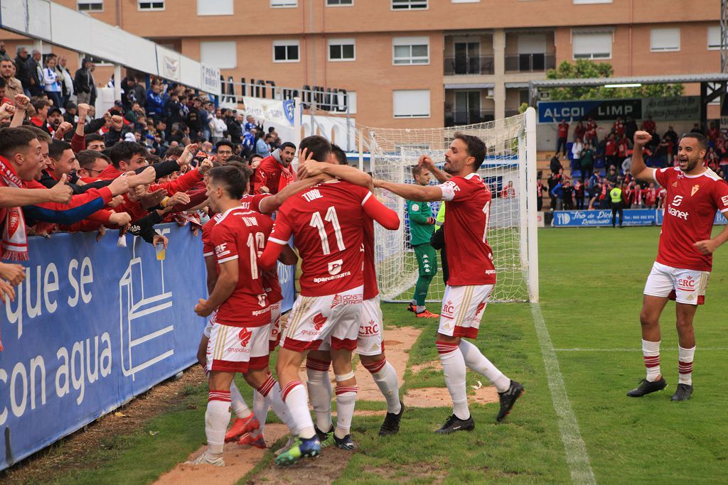 Alcoyano - Real Murcia, en imágenes