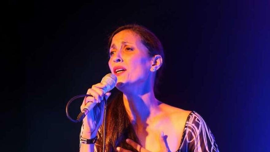 La cantante Rosa Cedrón, en un concierto el año pasado.